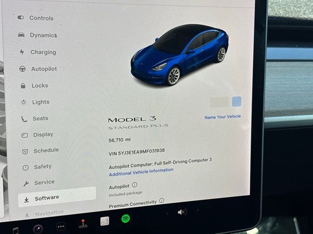 2021 Tesla Model 3 Standard Range Plus