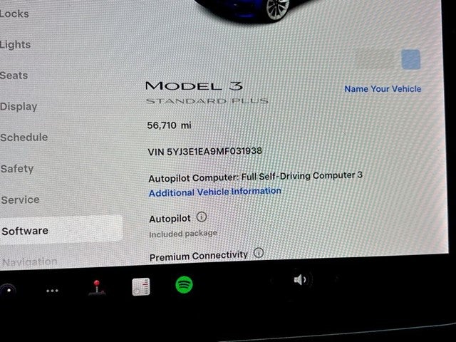 2021 Tesla Model 3 Standard Range Plus