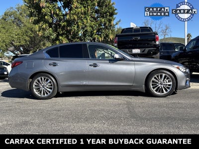 2022 INFINITI Q50 LUXE RWD