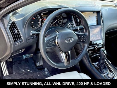 2023 INFINITI Q50 RED SPORT 400 AWD