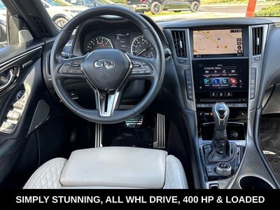 2023 INFINITI Q50 RED SPORT 400 AWD