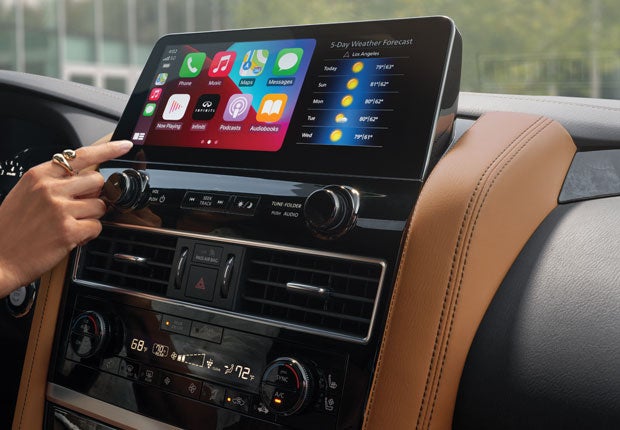 2024 INFINITI QX80 Key Features - WIRELESS APPLE CARPLAY® INTEGRATION | INFINITI of Thousand Oaks in Thousand Oaks CA