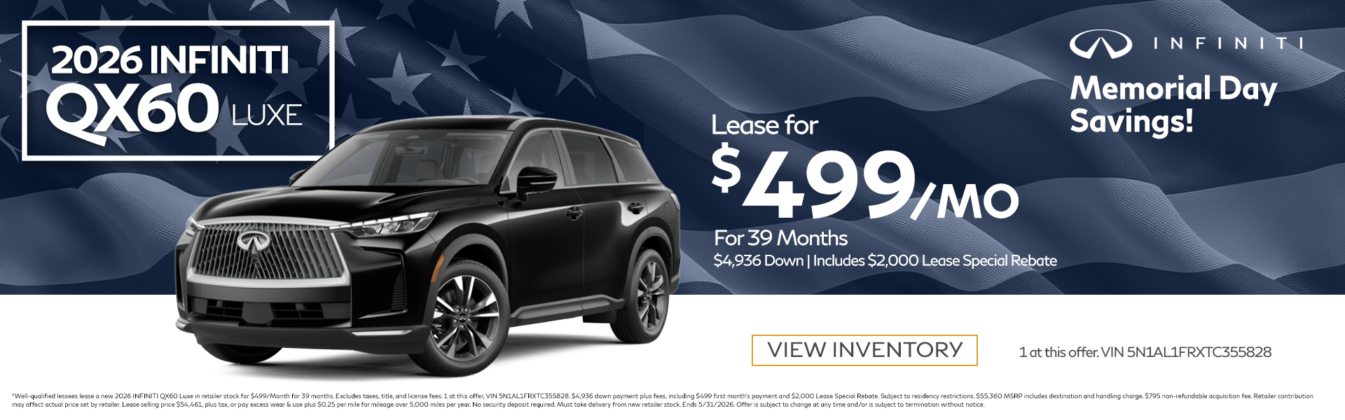 2026 INFINITI QX60 Luxe 